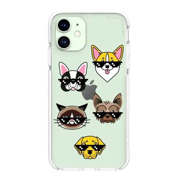 iPhone Case -  Dogs With Glasses