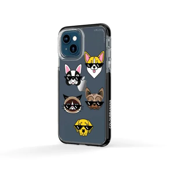 iPhone Case -  Dogs With Glasses