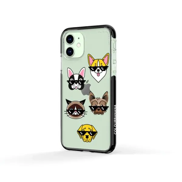 iPhone Case -  Dogs With Glasses