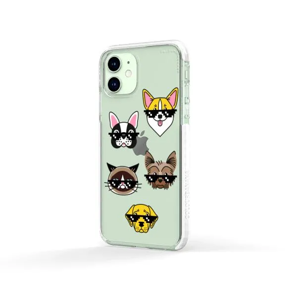 iPhone Case -  Dogs With Glasses
