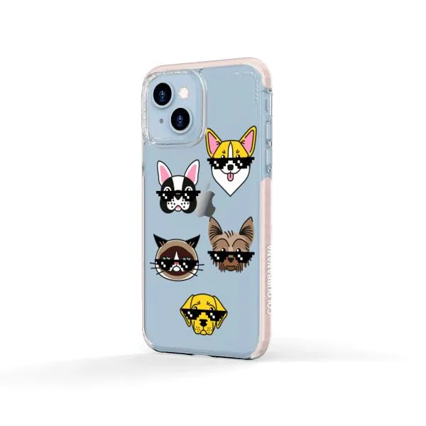 iPhone Case -  Dogs With Glasses