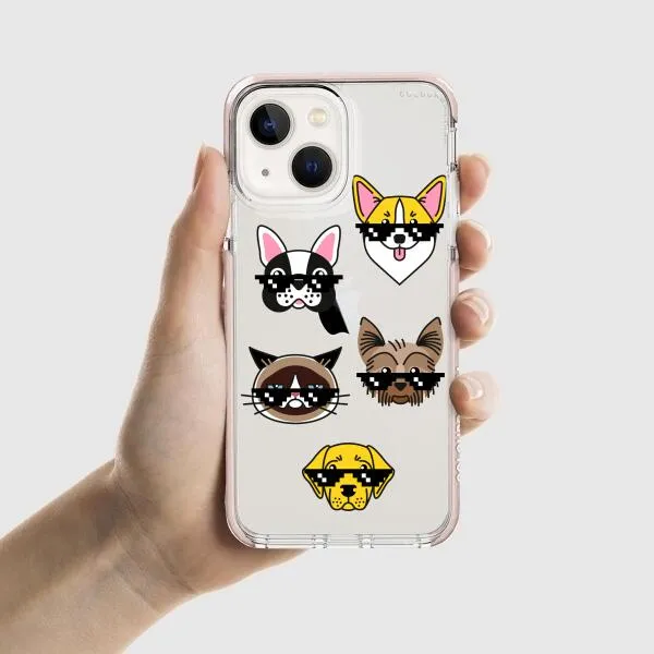 iPhone Case -  Dogs With Glasses