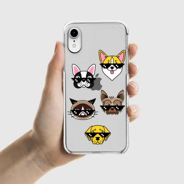 iPhone Case -  Dogs With Glasses
