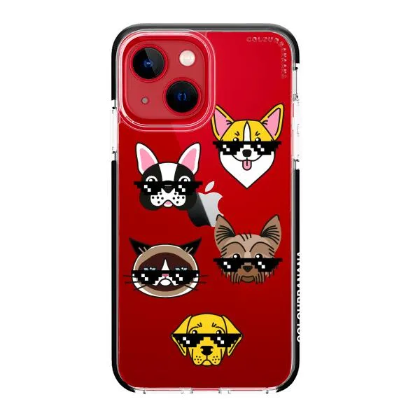 iPhone Case -  Dogs With Glasses