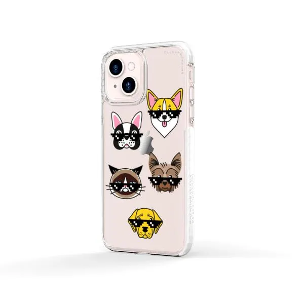 iPhone Case -  Dogs With Glasses