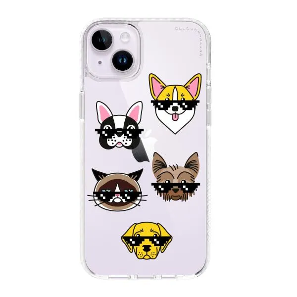 iPhone Case -  Dogs With Glasses