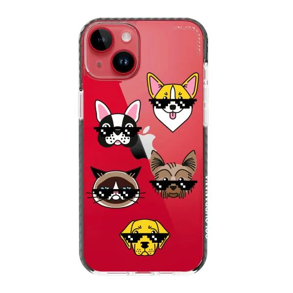 iPhone Case -  Dogs With Glasses
