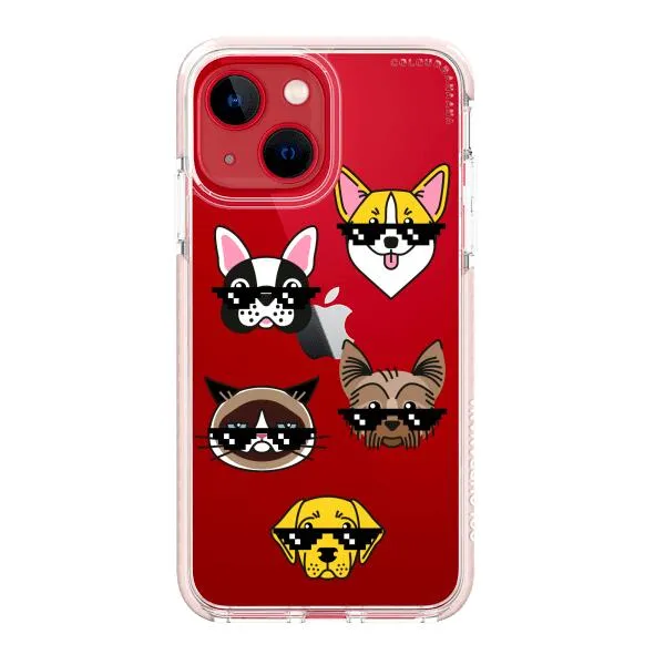 iPhone Case -  Dogs With Glasses