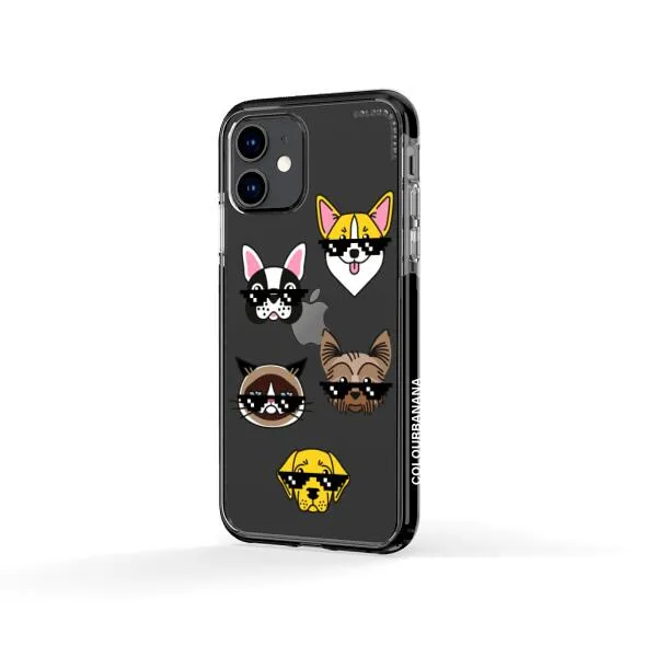 iPhone Case -  Dogs With Glasses