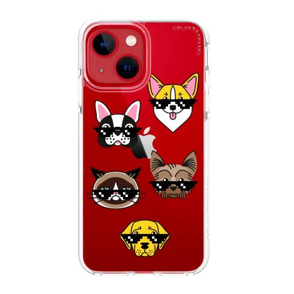 iPhone Case -  Dogs With Glasses