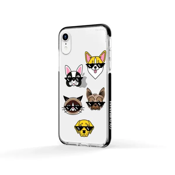 iPhone Case -  Dogs With Glasses
