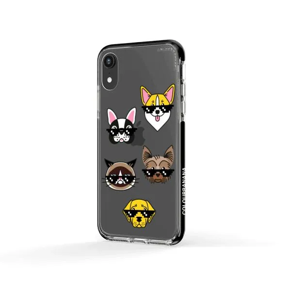 iPhone Case -  Dogs With Glasses