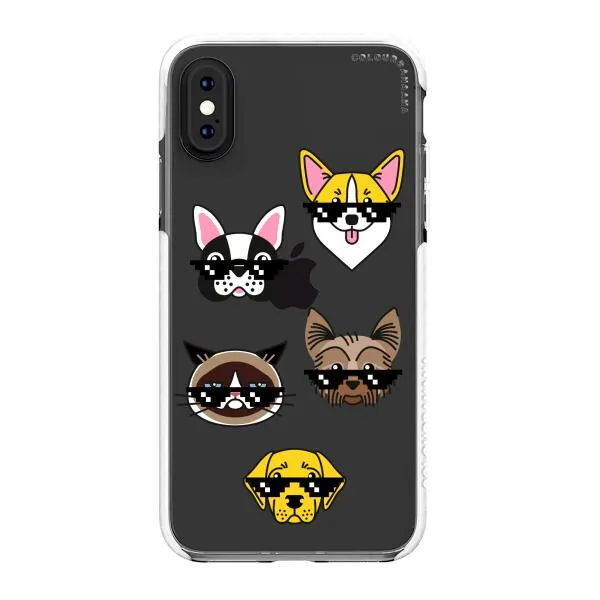 iPhone Case -  Dogs With Glasses