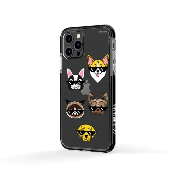iPhone Case -  Dogs With Glasses