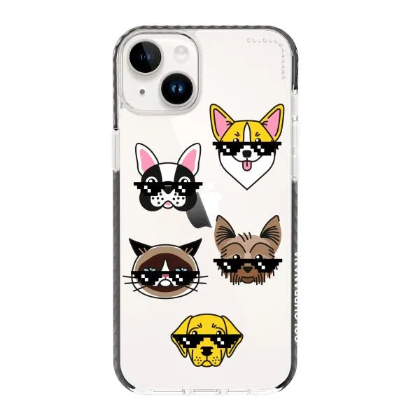 iPhone Case -  Dogs With Glasses