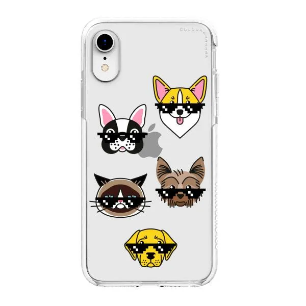 iPhone Case -  Dogs With Glasses