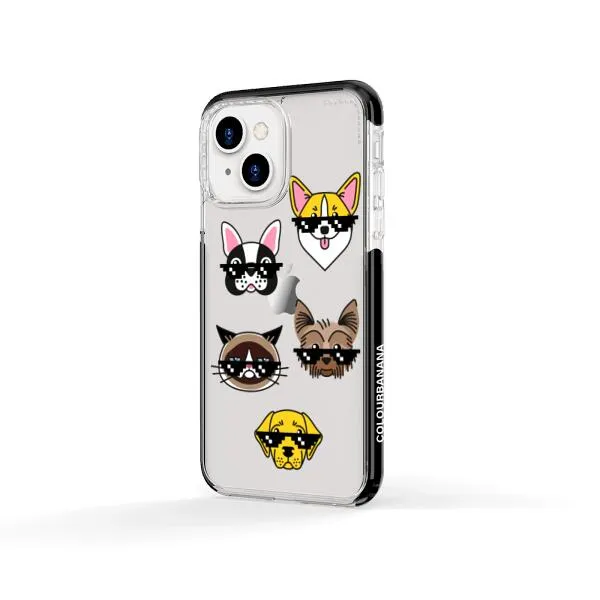 iPhone Case -  Dogs With Glasses