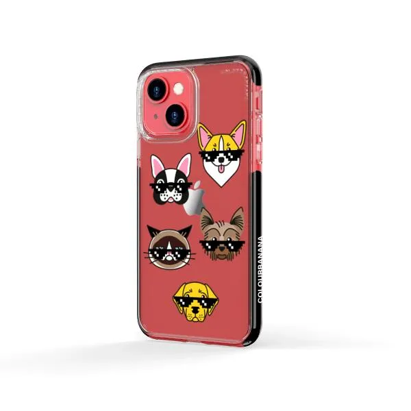 iPhone Case -  Dogs With Glasses