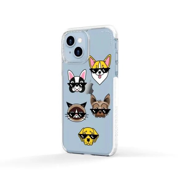 iPhone Case -  Dogs With Glasses