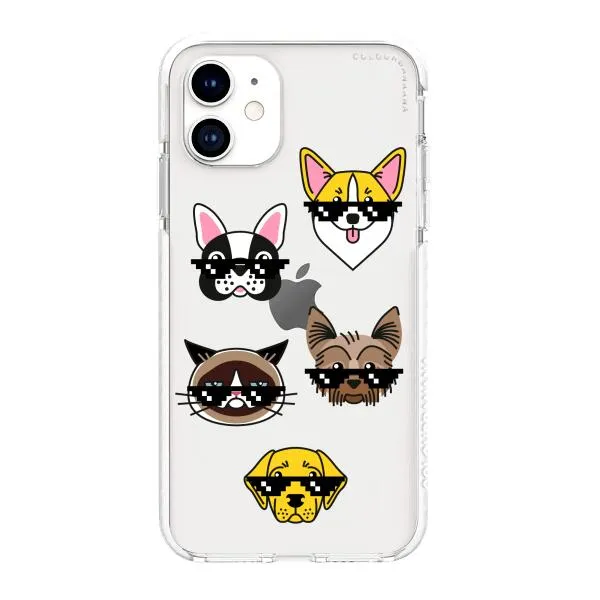 iPhone Case -  Dogs With Glasses