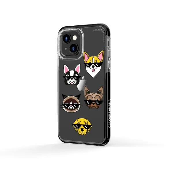 iPhone Case -  Dogs With Glasses