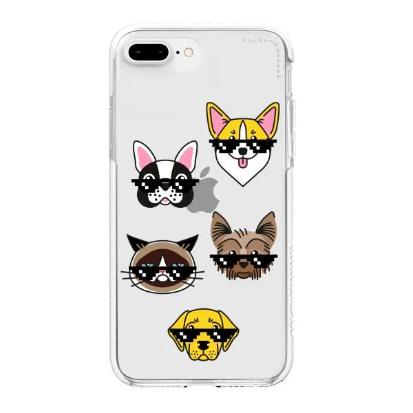 iPhone Case -  Dogs With Glasses