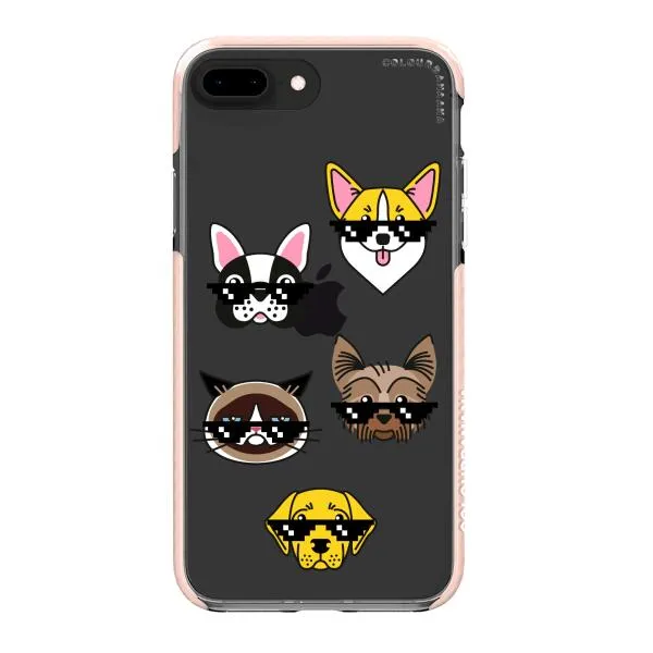 iPhone Case -  Dogs With Glasses