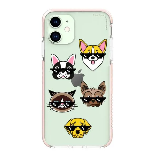 iPhone Case -  Dogs With Glasses