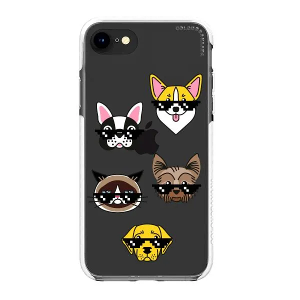 iPhone Case -  Dogs With Glasses