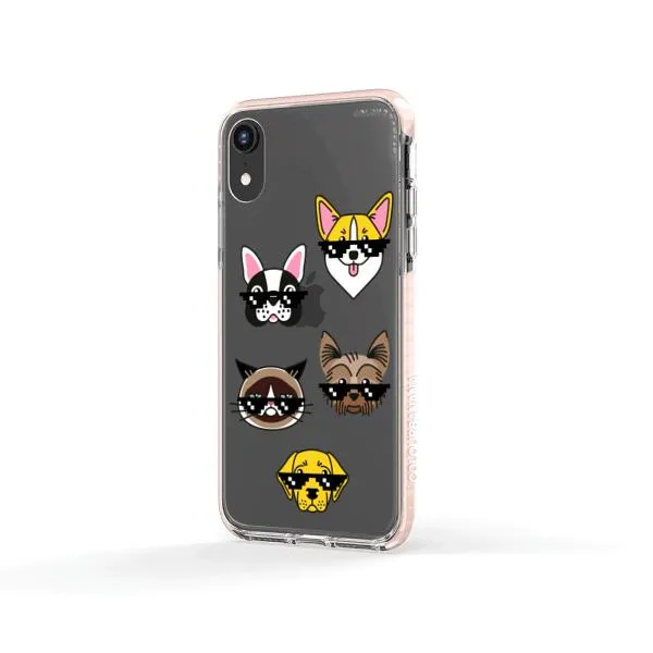 iPhone Case -  Dogs With Glasses