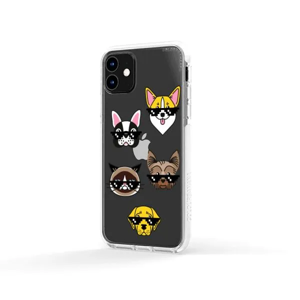 iPhone Case -  Dogs With Glasses
