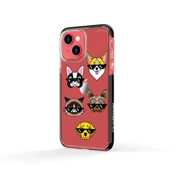 iPhone Case -  Dogs With Glasses