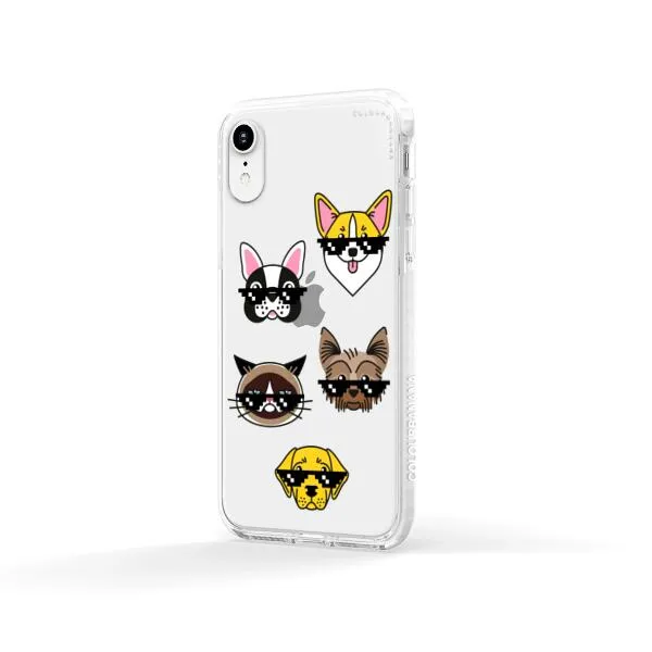 iPhone Case -  Dogs With Glasses