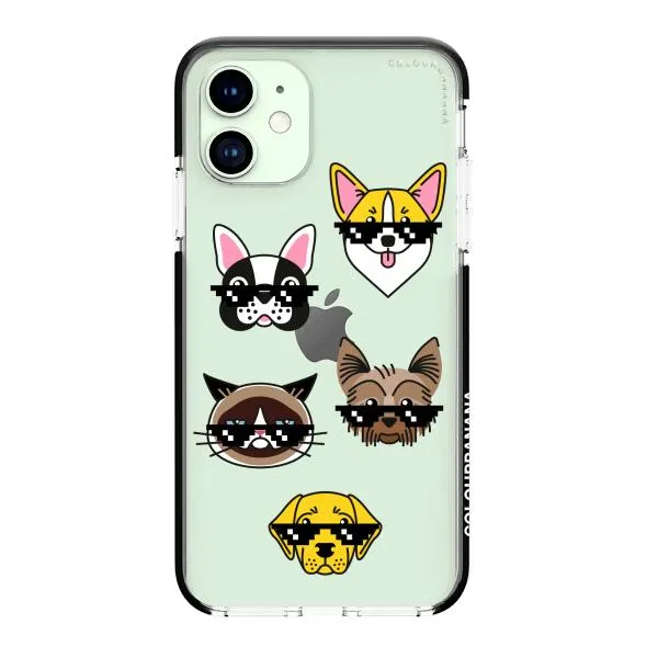 iPhone Case -  Dogs With Glasses
