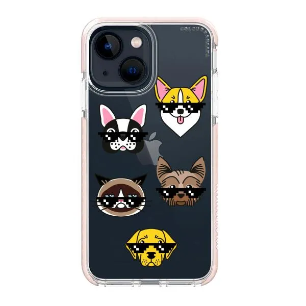 iPhone Case -  Dogs With Glasses