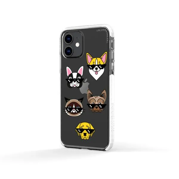 iPhone Case -  Dogs With Glasses