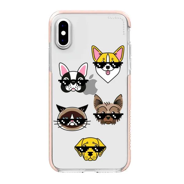iPhone Case -  Dogs With Glasses