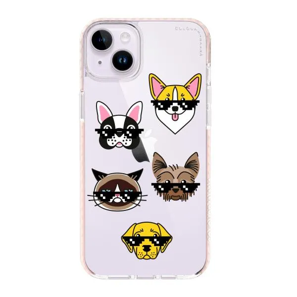 iPhone Case -  Dogs With Glasses