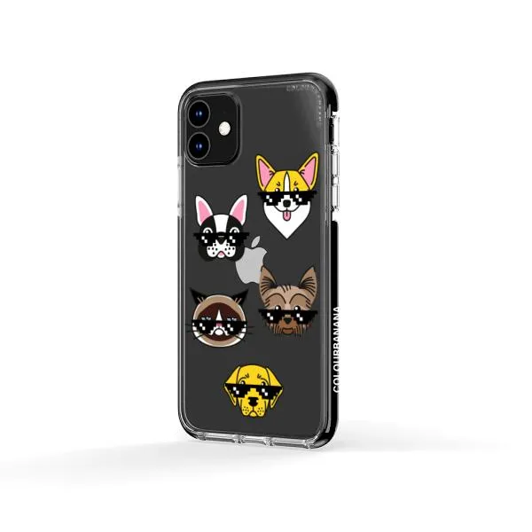 iPhone Case -  Dogs With Glasses