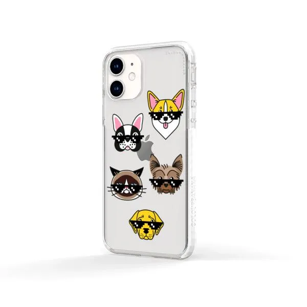 iPhone Case -  Dogs With Glasses