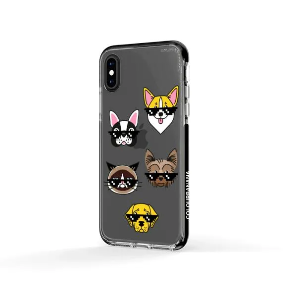 iPhone Case -  Dogs With Glasses