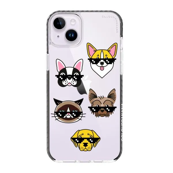 iPhone Case -  Dogs With Glasses