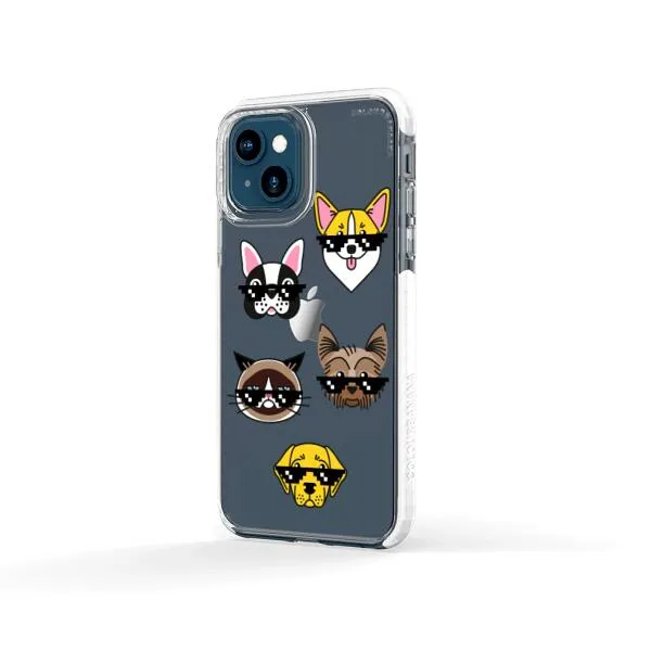 iPhone Case -  Dogs With Glasses