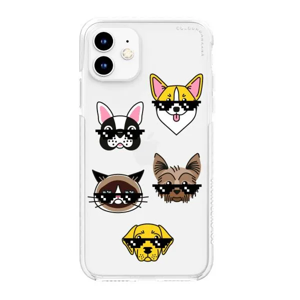 iPhone Case -  Dogs With Glasses