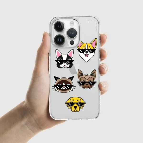 iPhone Case -  Dogs With Glasses