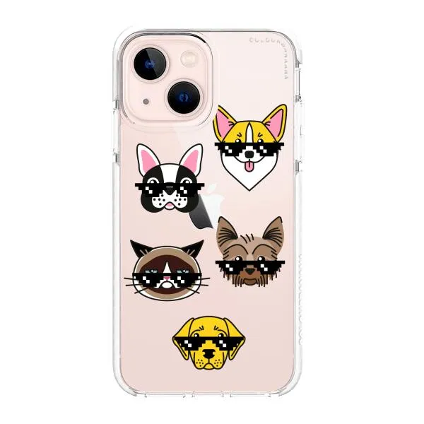 iPhone Case -  Dogs With Glasses
