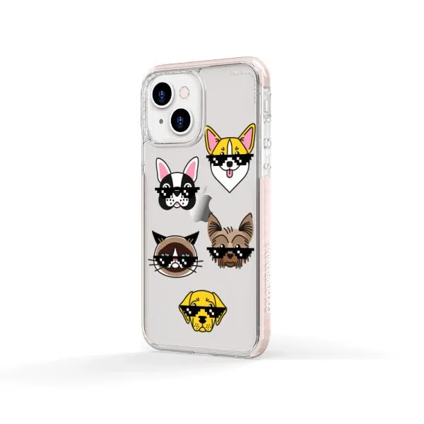 iPhone Case -  Dogs With Glasses