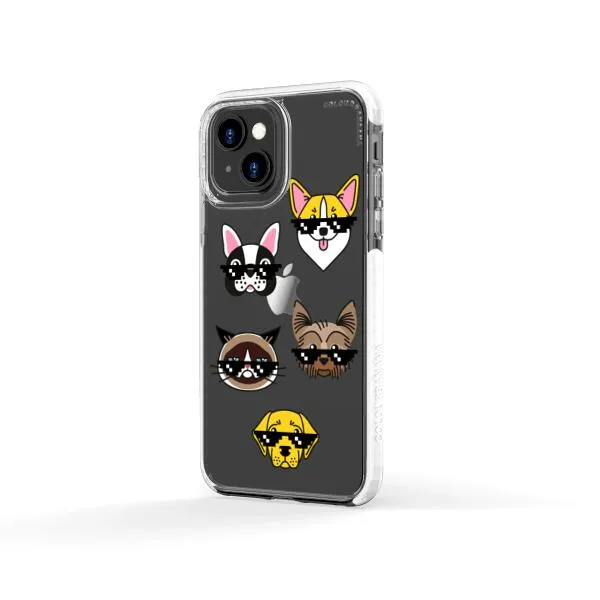 iPhone Case -  Dogs With Glasses