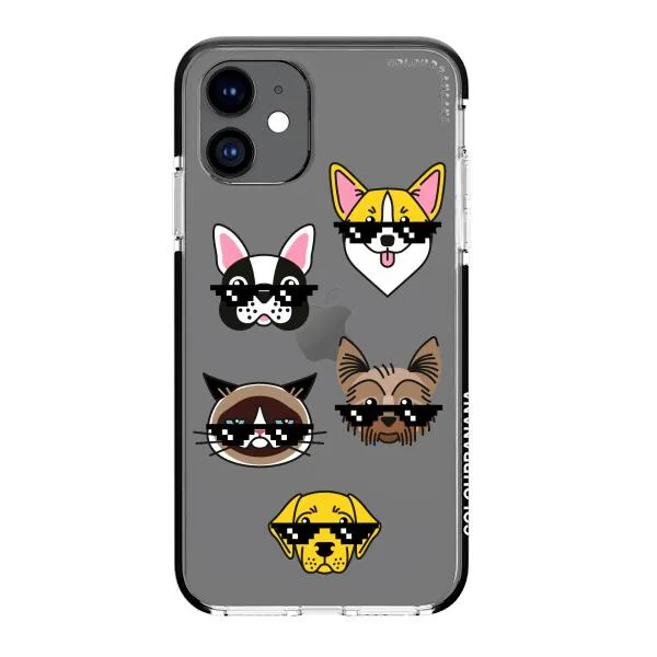 iPhone Case -  Dogs With Glasses