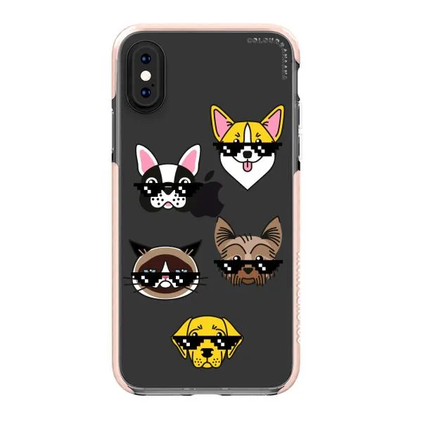 iPhone Case -  Dogs With Glasses